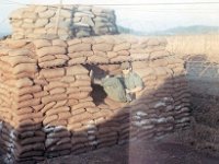 Relaxing On HHB Guard Bunker Quan Loi 1969